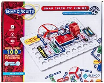 STEM toy for kids 8+ with over 100 projects and 28 parts for learning electronics.