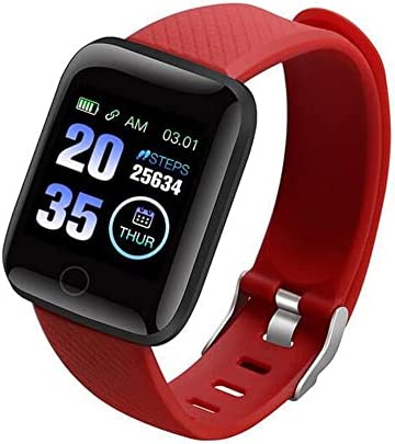 Smartwatch with Heart Rate Monitoring, Sleep Tracking, Blood Oxygen and Pressure Measurement, Health and Fitness Tracking, and Waterproof Sports Bracelet with Call and SMS Reminders