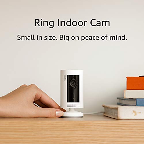 Ring Indoor Cam 3-Pack: Compact HD security camera with two-way talk, Alexa compatible.